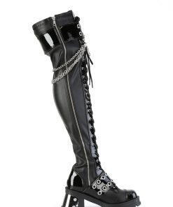 Bratty-304 Platform Over-The-Knee Boots