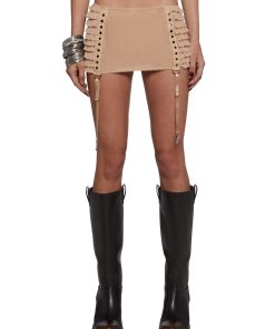 Dust Garter Mini Skirt