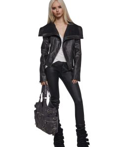 Alternative view of Asymmetrical Moto Jacket