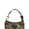 Camo Studded Shoulder Bag