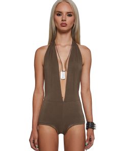 Outro Romper With Bullet Chain
