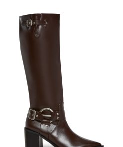 West End Buckle Boots - Brown