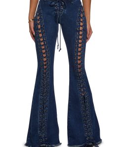 Wild Wanderer Flare Jeans - Blue