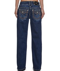 Alternative view of 30" Low Rise Slim Wide Jeans