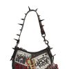 Halls Of Illusions Spiked Shoulder Bag