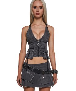 Ego Denim Utility Bustier