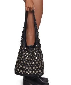 Alternative view of Drama First Studded Tote Bag