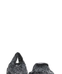 Alternative view of Arctic Noir Faux Fur Bag And Hat Set