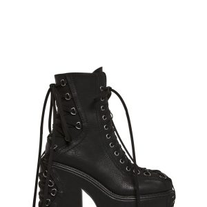 Woodland Lucid Dream Corset Boots ?C Black