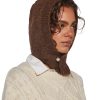 Fall Vibing Knit Hood ?C Brown