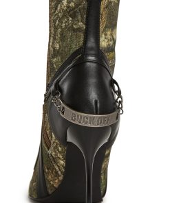 Alternative view of Camo Lace Up Heeled Boots
