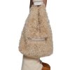 Cutie Heart Faux Fur Shoulder Bag