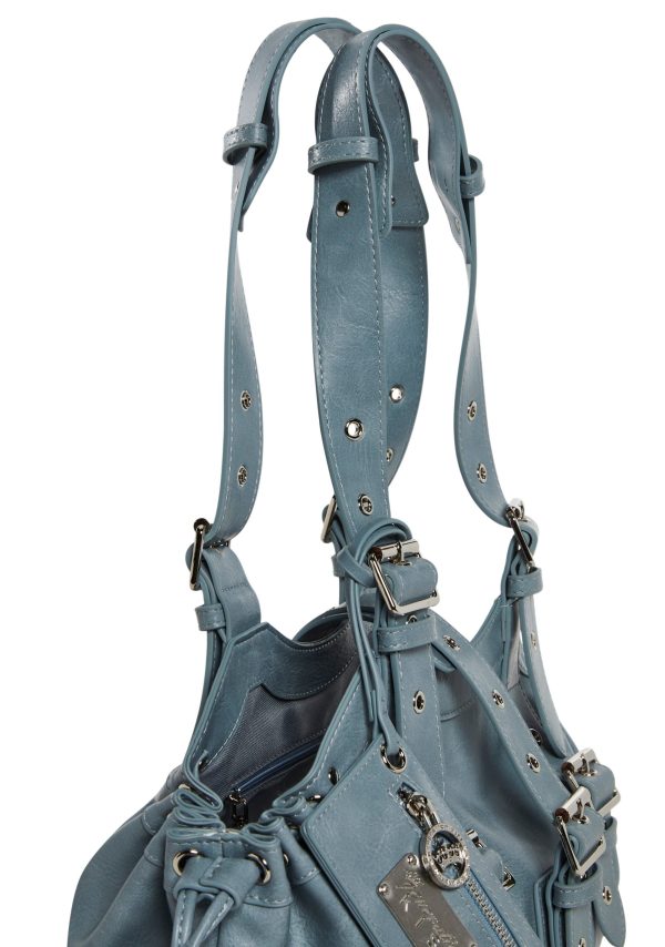 Amabel Shoulder Bag -Blue