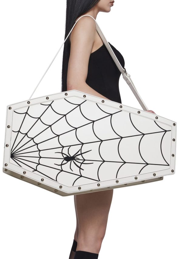 Dead Weight Coffin Weekender ?C White