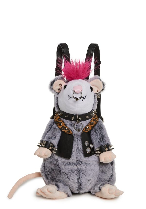 Mosh Pit Possum Plush Backpack