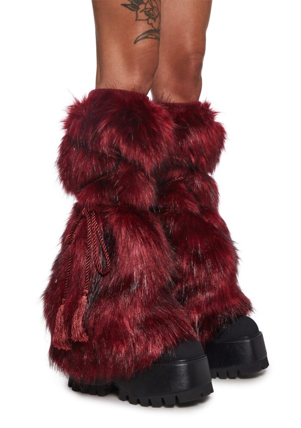 Explored Beats Legwarmers ?C Red