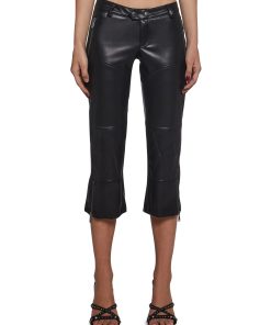 Feel The Rush Leather Capris