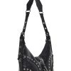 Envy Studded Shoulder Bag