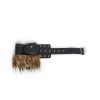 Land Escape Fur Buckle Belt With Pouch