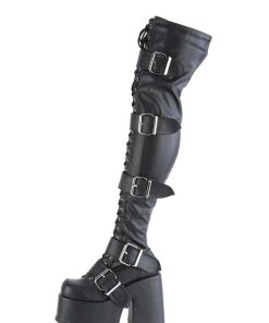 Alternative view of Camel-305 Platfform Thigh High Boots