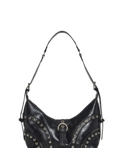 Envy Studded Shoulder Bag