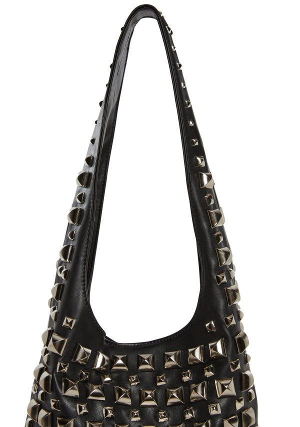 Drama First Studded Tote Bag