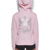 Faux Fur Trimmed Hoodie