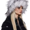 Flirty Fuzzy Bucket Hat ?C White