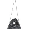 Arctic Noir Faux Fur Bag And Hat Set