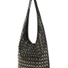 Mirror Images Tote Bag -Black