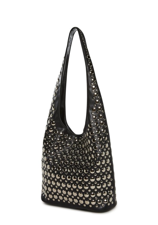 Mirror Images Tote Bag -Black