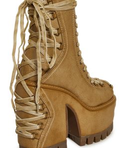 Alternative view of Woodland Lucid Dream Corset Boots - Off White