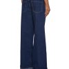 Bella Wide Leg Cuff Jeans