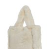 Cutie Pie Faux Fur Bag ?C White