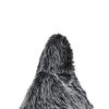 Arctic Noir Faux Fur Bag And Hat Set