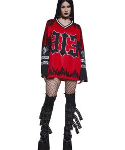 Alternative view of 313 Hotline Oversized Jersey Tee