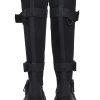 Low Traitor Knee High Boots ?C Black