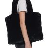 Cutie Pie Faux Fur Bag ?C Black