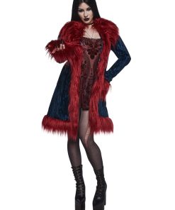 Alternative view of Art Magic Velvet Coat - Blue