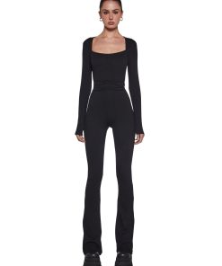 Signal Open Back Catsuit