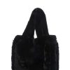 Cutie Pie Faux Fur Bag ?C Black