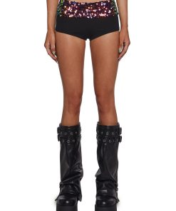 Bedazzled Babe Multicolored Sequin Shorts