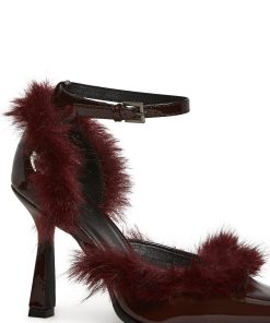 Alternative view of Chic Vanity Faux Fur Pointed Heels