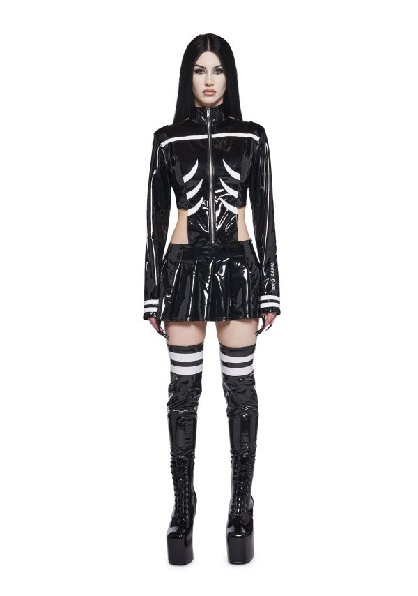 Kaneki Cosplay Mini Dress And Legwarmer Set