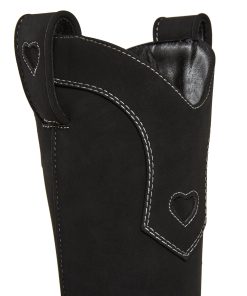 Alternative view of Basic Present Perfect Cowgirl Boots - Black
