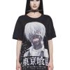 Ken Kaneki Oversized Graphic Tee
