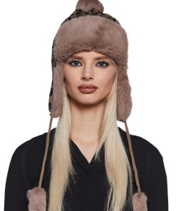 Leopard Trapper Hat