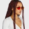 Cruisin' The Block Oval Sunglasses ?C Orange