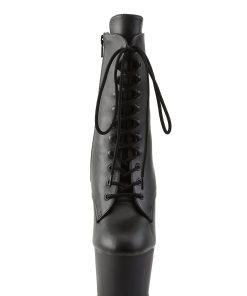 Alternative view of Adore-1020 Platform Ankle Boots-Black PU