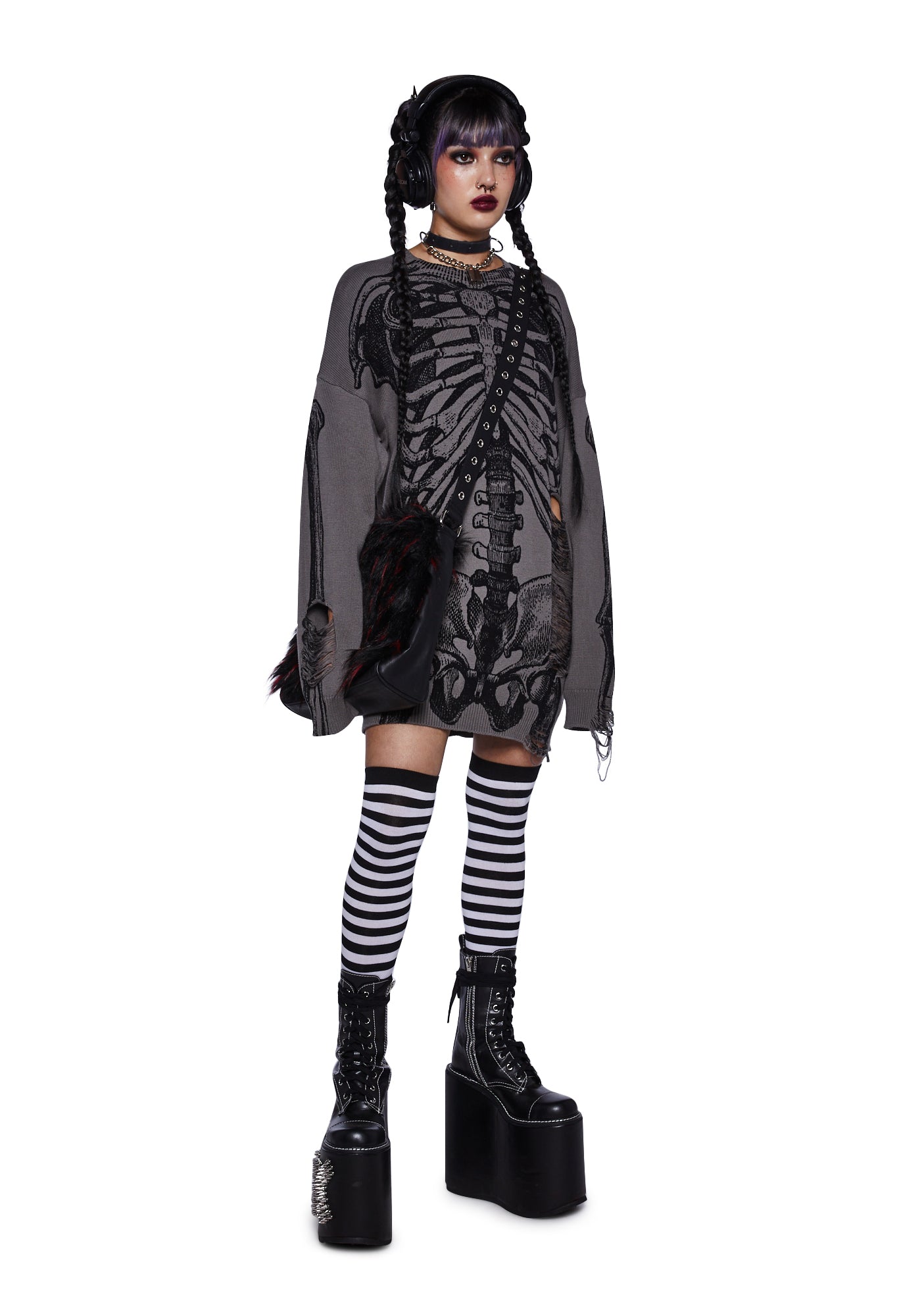 Bone Breaker Oversized Sweater - Image 2
